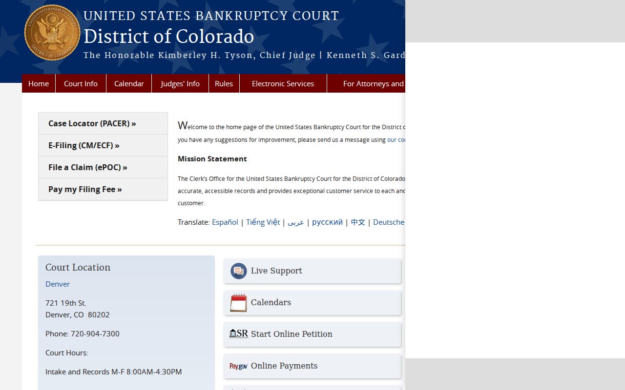 Federal court records separate from Fairplay court docket